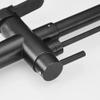 SaryEdge Pull-Down Kitchen Faucet, Matte Black, with Water Filter view 4