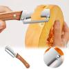 3-in-1 Stainless Steel Peeler with Ergonomic Handle view 3