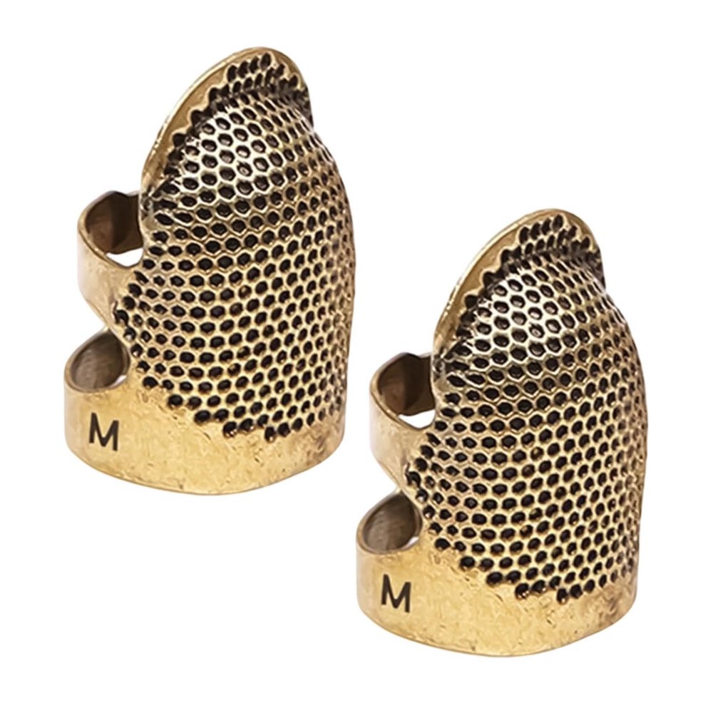 Adjustable Metal Thimbles, 2-Pack