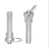 Stainless Steel Ball Lock Pin, 1-Piece Push-Button Quick-Release, 16 x (10100) mm (16 x 30 mm) view 1
