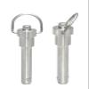 Stainless Steel Ball Lock Pin, 1-Piece Push-Button Quick-Release, 16 x (10100) mm (16 x 30 mm) view 2