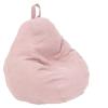 BFLCWSTD Corduroy Bean Bag Cover with Handle, Machine-Washable, Pink view 1