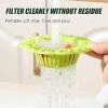 Kitchen Drain Stopper - Flower Strainer Basket - Food Residue Filter for Sink view 2