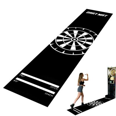 Qiaonan Dart Mat 300 x 34 cm with Throw Lines, Non-Slip Oche Mat