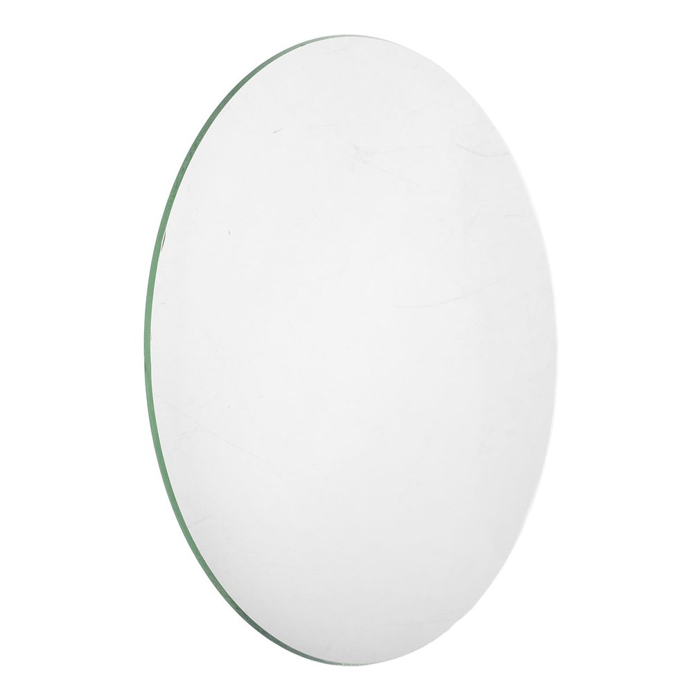 Hemobllo Transparent Convex Glass Clock Face Cover, Round, 21.5 cm