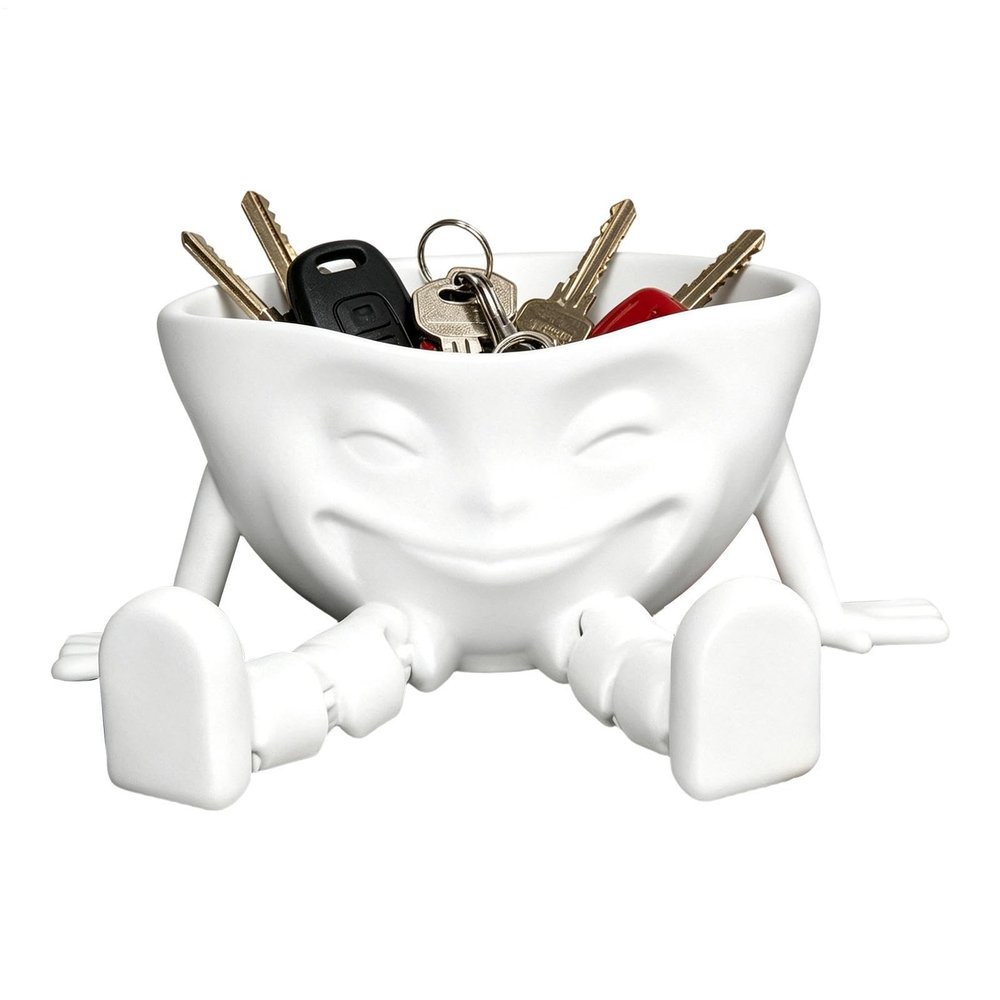 Smiling Face Storage Bowls - Fun 3D Printed Organizer Set