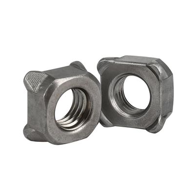 Square Carbon Steel Spot Weld Nuts M4–M12 (10 pcs, M10 × 14)