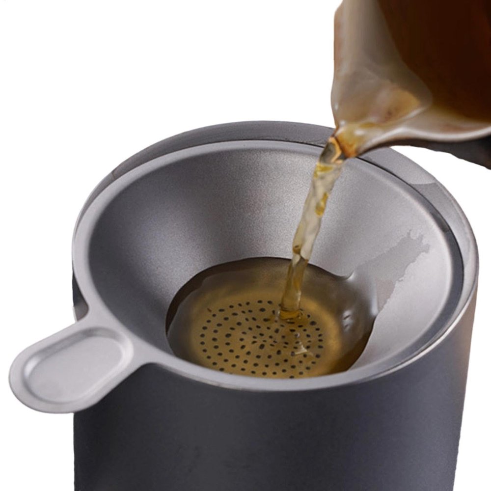 Penlimly Tea Leaf Infuser - Portable with Titanium Handle