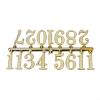 DIY Clock Numbers Set (Gold Arabic) view 2