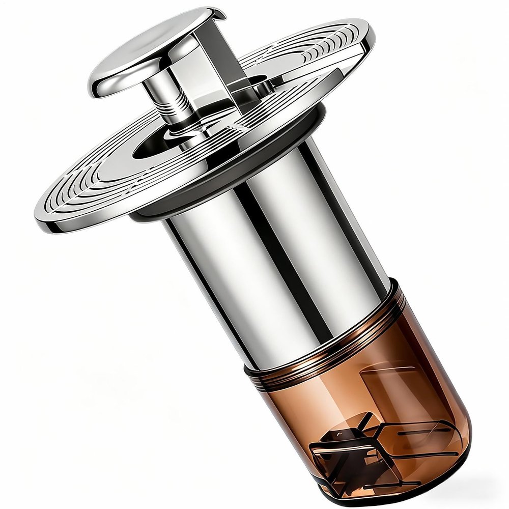 Automatic Floating Hair Catcher Shower Drain