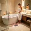 Bathroom Floor Drain - Automatic Floating Hair Catcher view 2