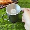 Portable Titanium Tea Infuser with Handle view 2