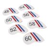 7-Piece Golf Iron Headcover Set, Lightweight Club Head Covers view 3