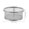 ABOOFAN Metal Paper Clip Holder for School and Office view 2