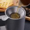 Tea Infuser for Loose Leaf Tea | Compact and Portable with Titanium Handle, Reusable Tea Infuser - for Home, Kitchen, Office, Travel, Camping, Picnic, Coffee, Sake, Drink, Cocktail view 3