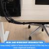Self-Adhesive Adjustable Desk Cable Management view 4