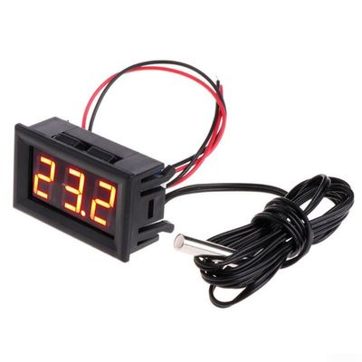 Digital Thermometer with 1m Probe, -50 to 110°C