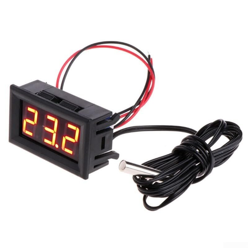 Digital Thermometer with 1m Probe, -50 to 110°C