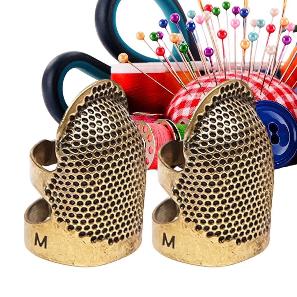 Uonguon Adjustable Thimble for Hand Sewing