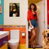 Generic Bathroom Wall Art | Humorous Canvas Print 30 x 40 cm view 2