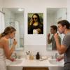Generic Bathroom Wall Art | Humorous Canvas Print 30 x 40 cm view 3