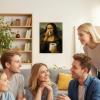 Mona Lisa Bathroom Art - 30 x 40 cm Canvas Poster view 2