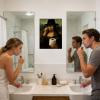 Generic Mona Lisa Bathroom Art | 30 X 40 cm Canvas Print view 2