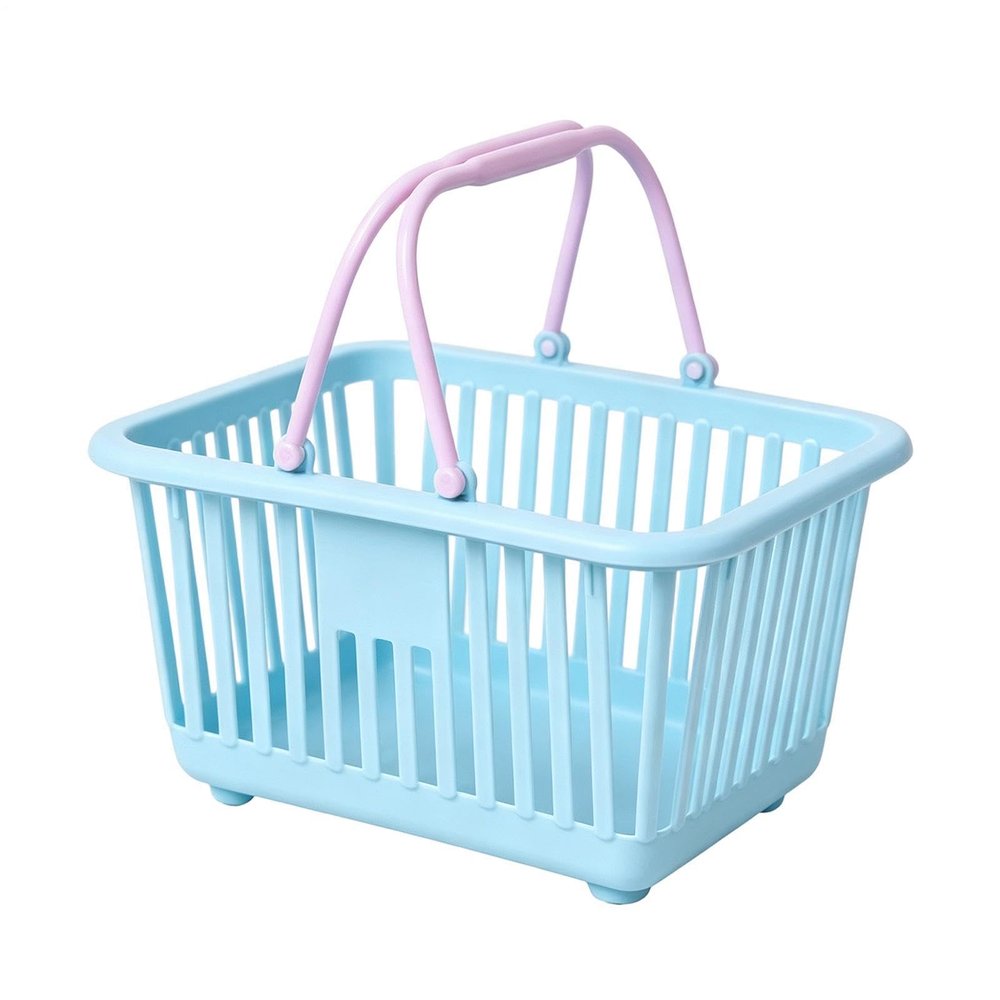 Portable Storage Organizer Basket with Handles