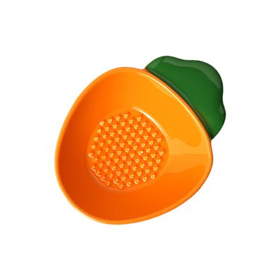 Versatile Carrot-Shaped Garlic Grater Plate