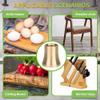 Brass Cutting Board Feet - 4 Pack view 2