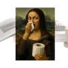 Mona Lisa Bathroom Art view 1