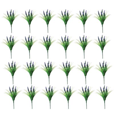 24 Bundles of Artificial Lavender Flowers
