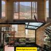 Bamboo Roller Shade, Weatherproof Outdoor Bamboo Curtain view 3