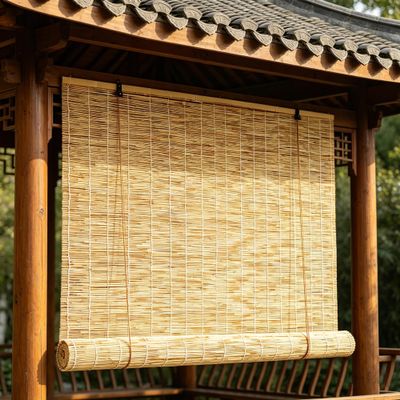 Kelvuta Weatherproof Bamboo Roller Blind