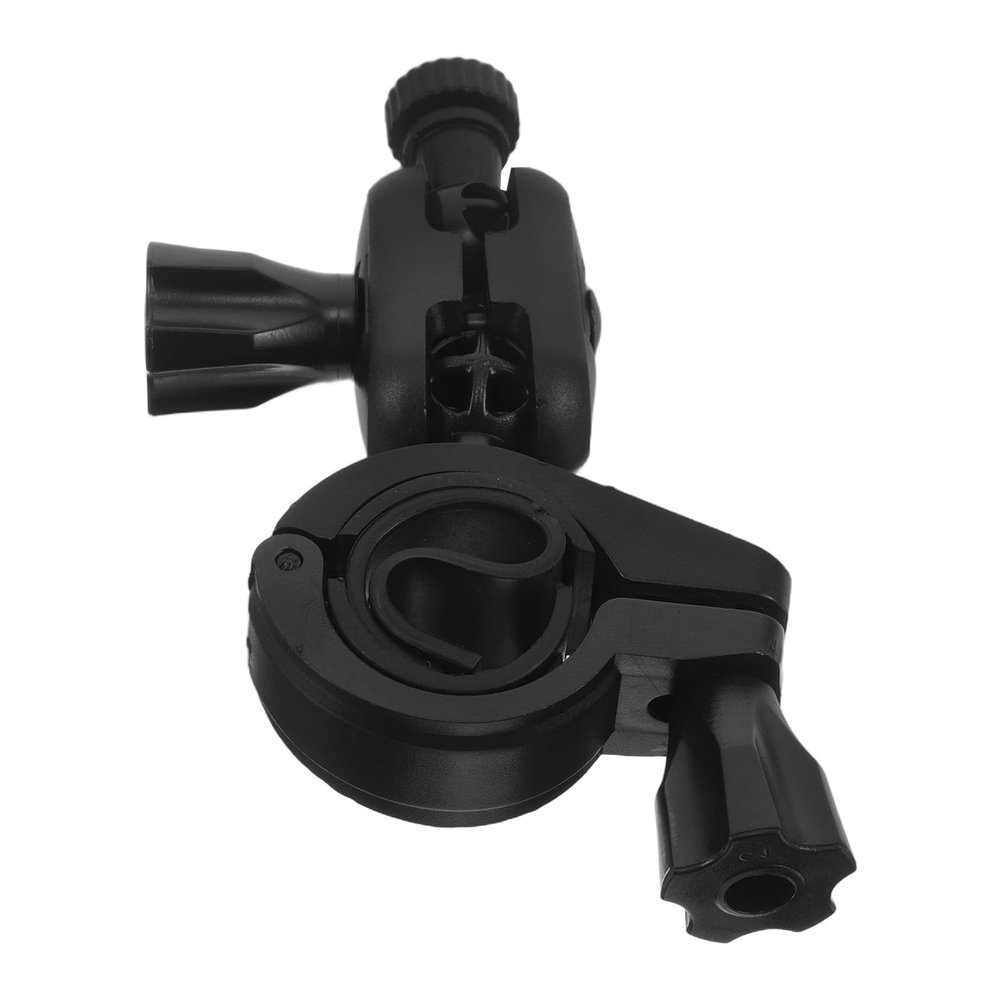 STOBAZA Adjustable Black Plastic Holder for Dashcam and Rearview Mirror