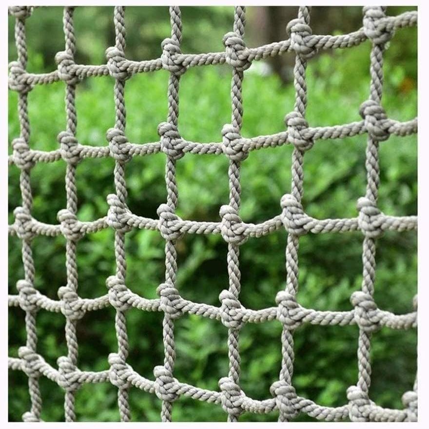 Heavy-Duty Climbing Net for Children and Adults, Soft, Non-Slip, Outdoor, C-Net, Wear-Resistant, 2 x 2 m