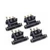 Adjustable Air Cushion Fitting External Speed Control Valve Pneumatic Cylinder Throttle Valve SA-06/08/10, 1 pc (SA-10) view 1