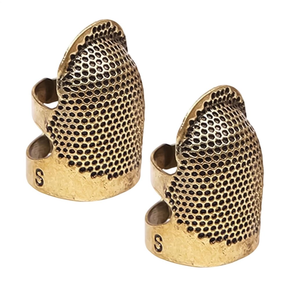 fayarrd Adjustable Thimble for Sewing with Breathable Holes