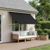 vidaXL Black Awning 300 x 150 cm view 2