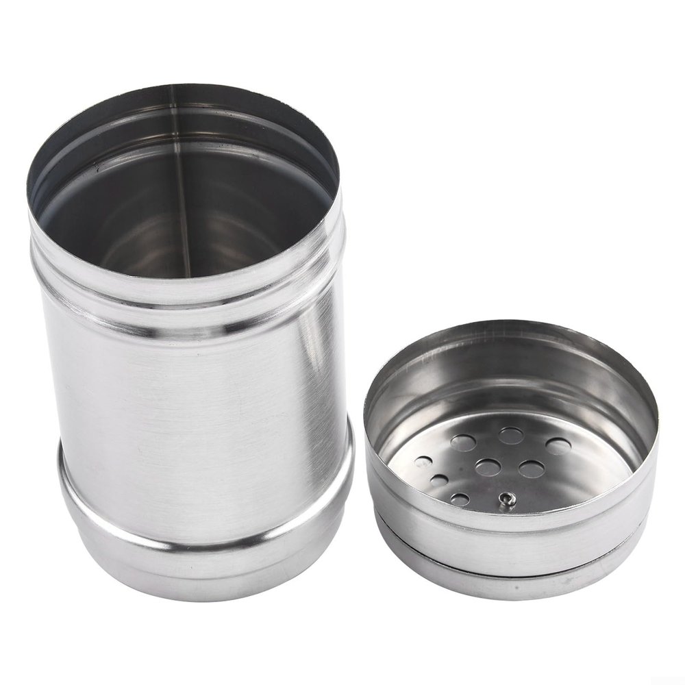 Stainless Steel Spice Shaker with Removable Lid