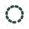PAMINGONO 10-Piece Polishing Disc Set for Drills with Felt Polishing Pads and Aluminum Polishing Pads, Suitable for Plastic and Light Industry, Effective Dry Polishing view 1