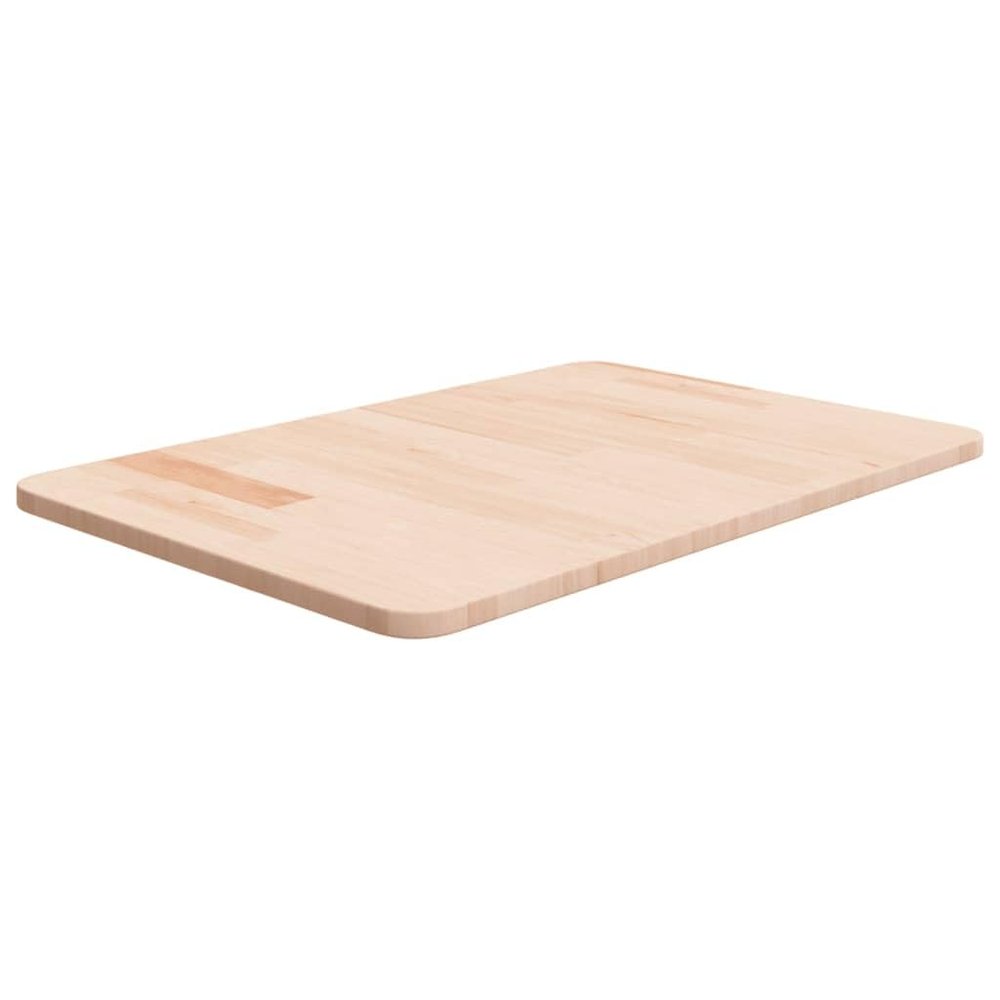 Solid Oak Vanity Countertop 60 x 40 x 1.5 cm, Untreated