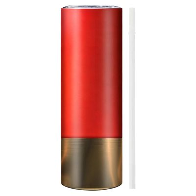 Skinny Tumbler with Lid and Straw, 590ml