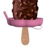 Ice Cream Holder | Silicone Drip Catcher Stand view 1