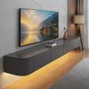 FGNIXLN Wall-Mounted TV Console, 120–300 cm, Gray LED view 1