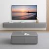 FGNIXLN Wall-Mounted TV Console, 120–300 cm, Gray LED view 2