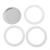 Axorafow Silicone Seal and Aluminum Filter Set view 2