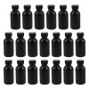Amosfun 20-Pack 100 mL Wide-Mouth Opaque Plastic Reagent Bottles view 1