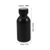 Amosfun 20-Pack 100 mL Wide-Mouth Opaque Plastic Reagent Bottles view 2