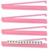 Nukinp Mahjong Racks with Pushers, 4-Piece Set, 47.5 cm, Clear Acrylic view 3